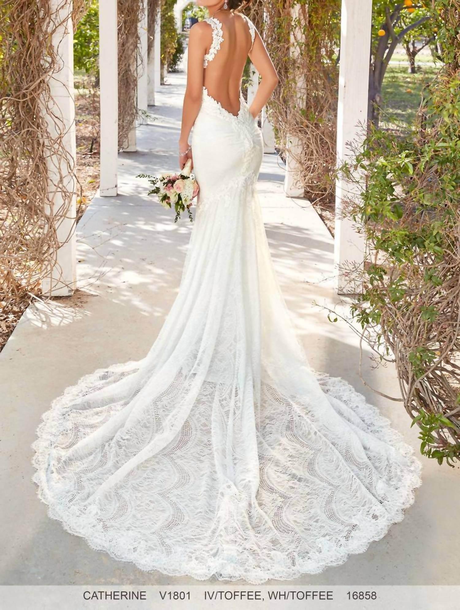 Catherine Netted Wedding Dress