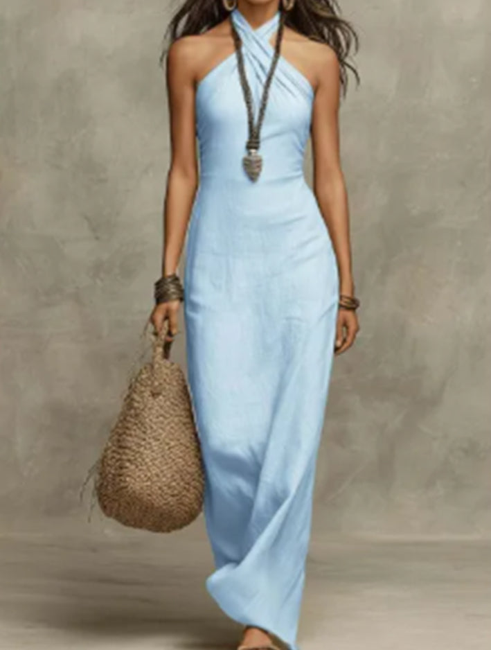 Women's Plus Size Jumpsuit – Casual Solid Color Relaxed Fit