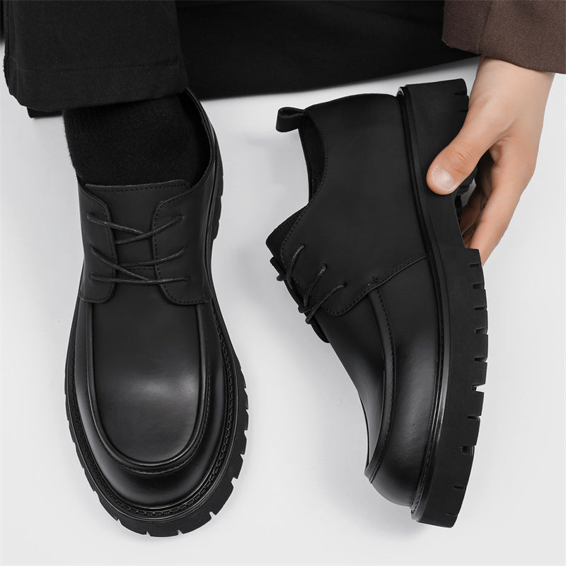 Men's Business Formal British Oxford Leather Shoes | Patent PU Leather