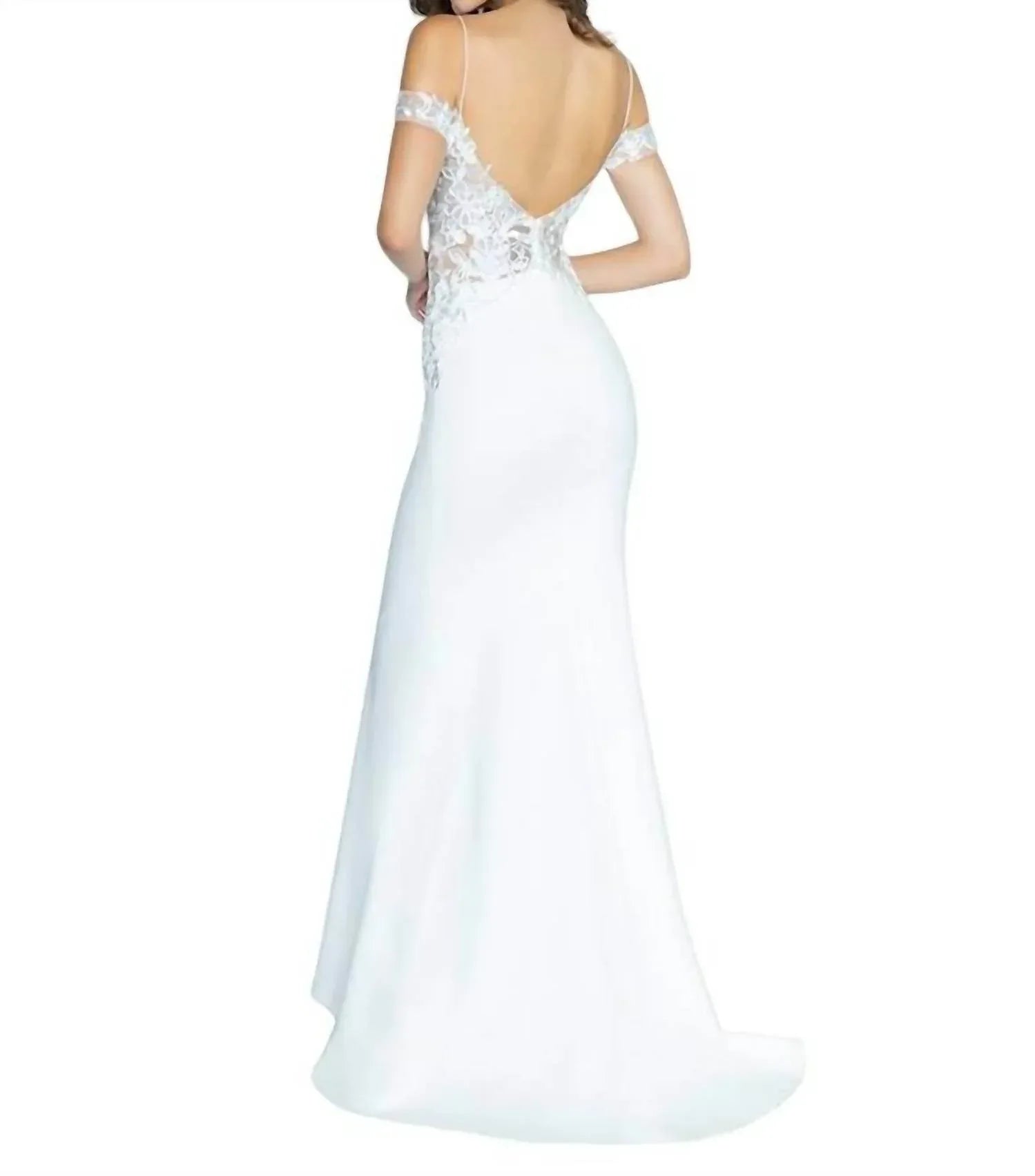 JERSEY MERMAID WEDDING DRESS