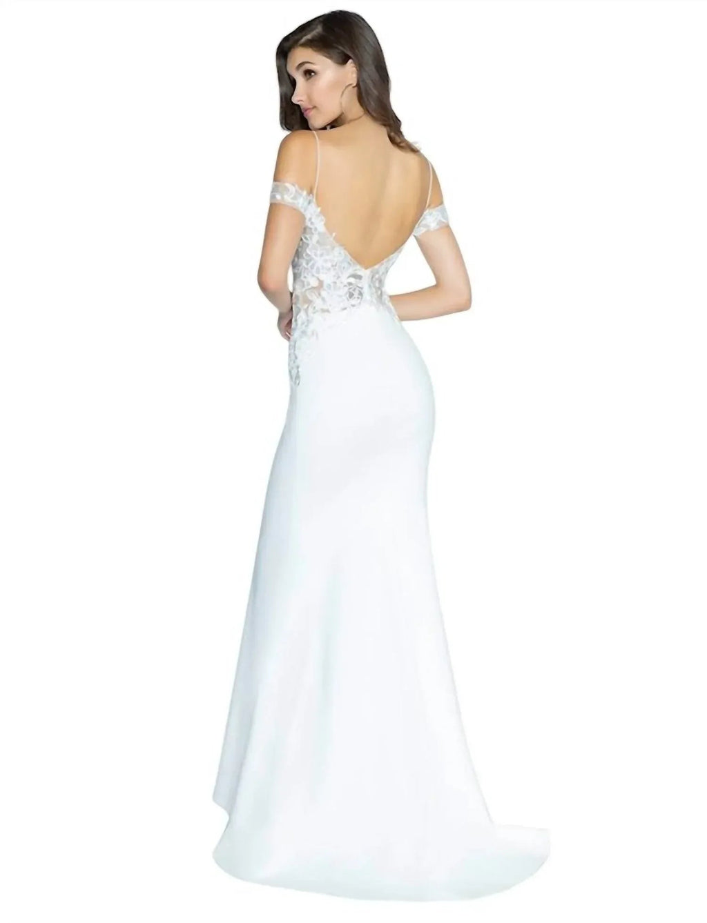 JERSEY MERMAID WEDDING DRESS