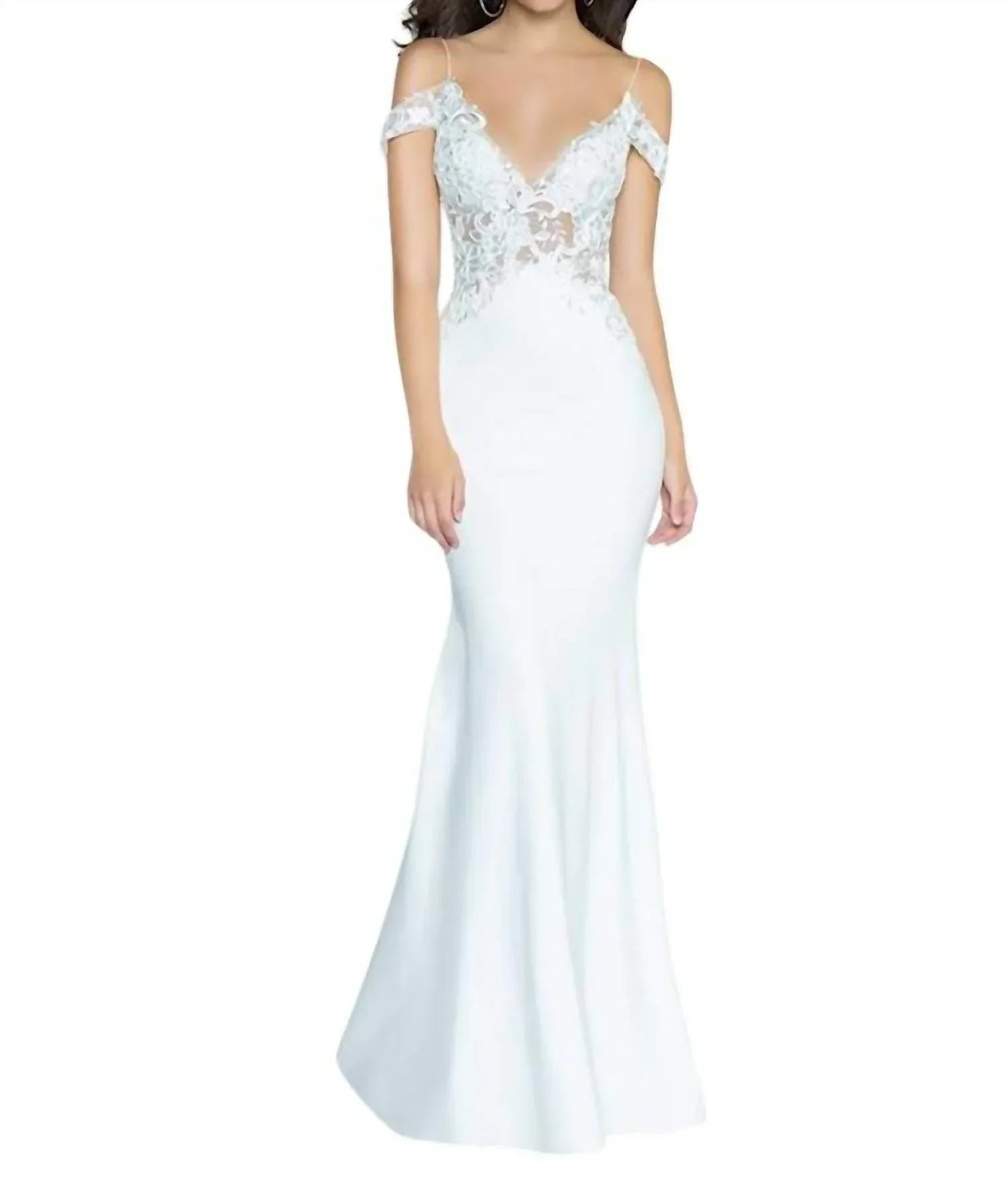 JERSEY MERMAID WEDDING DRESS