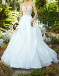 Bibi Ruffled Wedding Dress