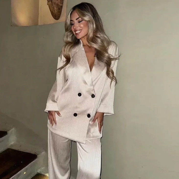 Women's Fashionable Blazer Casual Suit (See size chart where applicable)