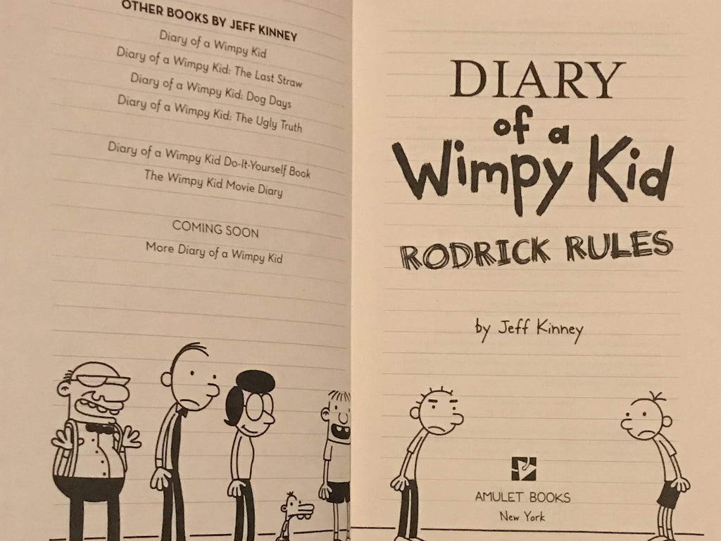 Diary of a Wimpy Kid Rodrick Rules by Kinney, Jeff
