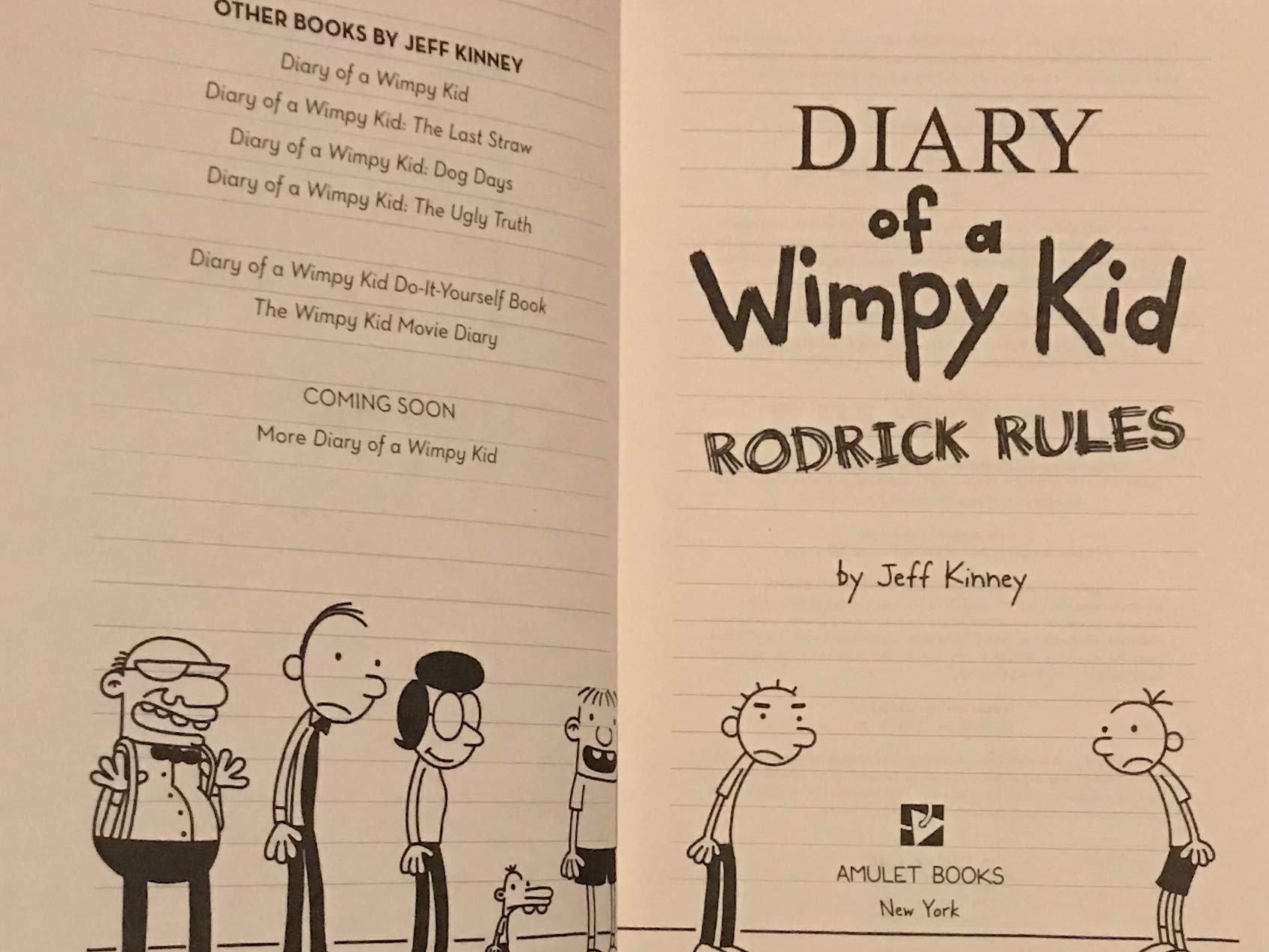 Diary of a Wimpy Kid Rodrick Rules by Kinney, Jeff