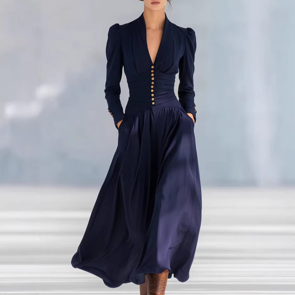 Fashionable Minimalist And Slim Fit Womens Dress