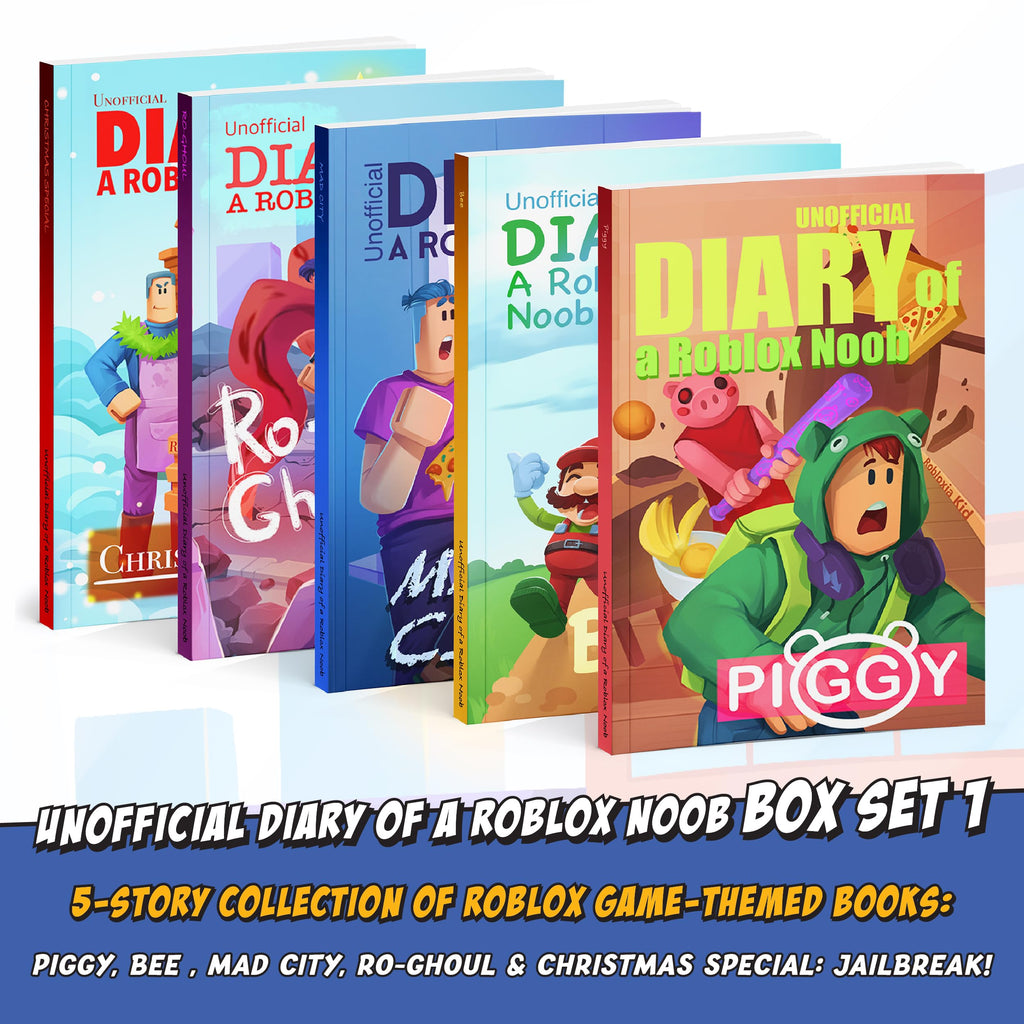 Diary of a Noob for Roblox: Boxed Set-1 by Robloxia Kid