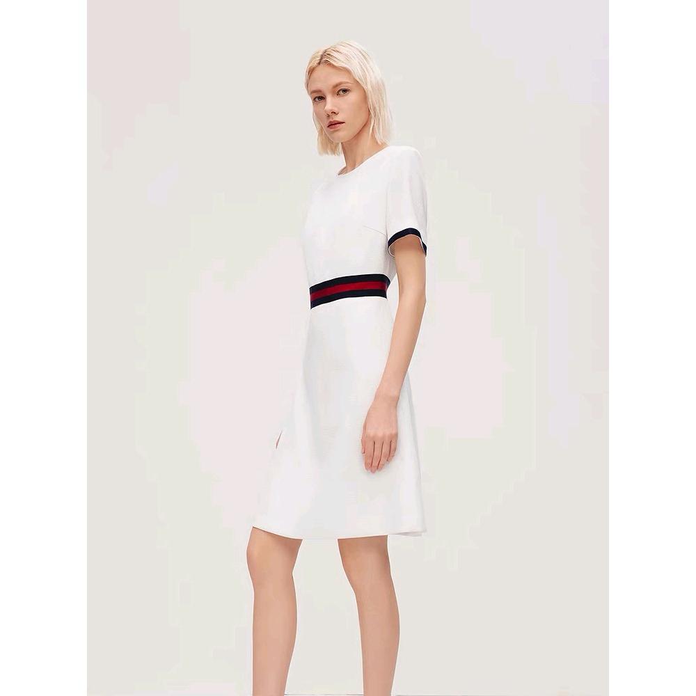 Autumn New Round Neck Retro Temperament Dress Women's High Sense See SIZE chart for more details