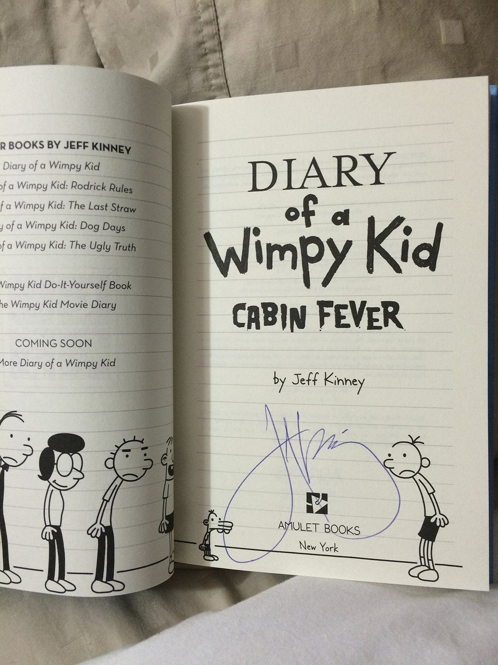 Cabin Fever (Diary of a Wimpy Kid, Book 6) by Kinney, Jeff