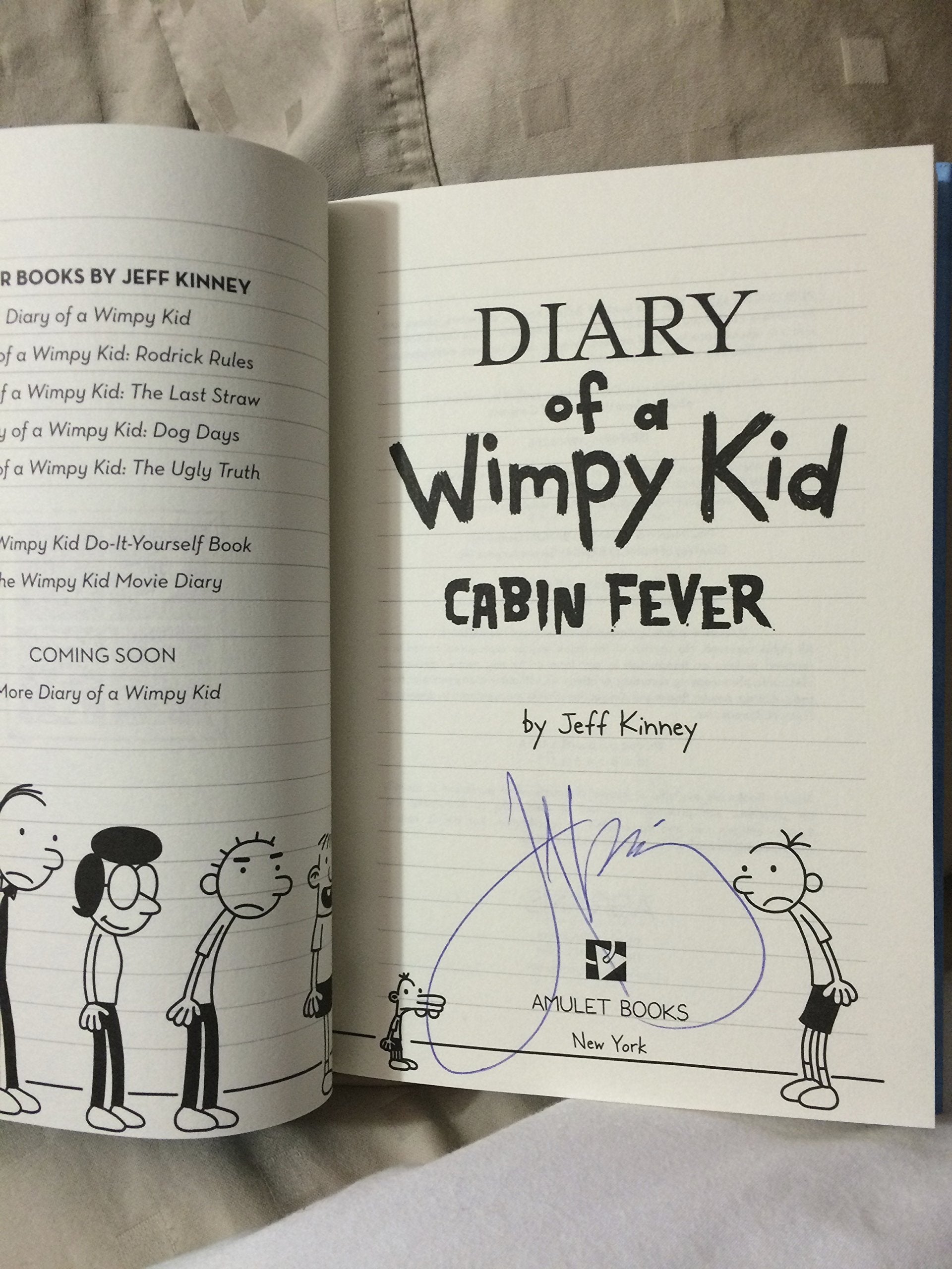 Cabin Fever (Diary of a Wimpy Kid, Book 6) by Kinney, Jeff