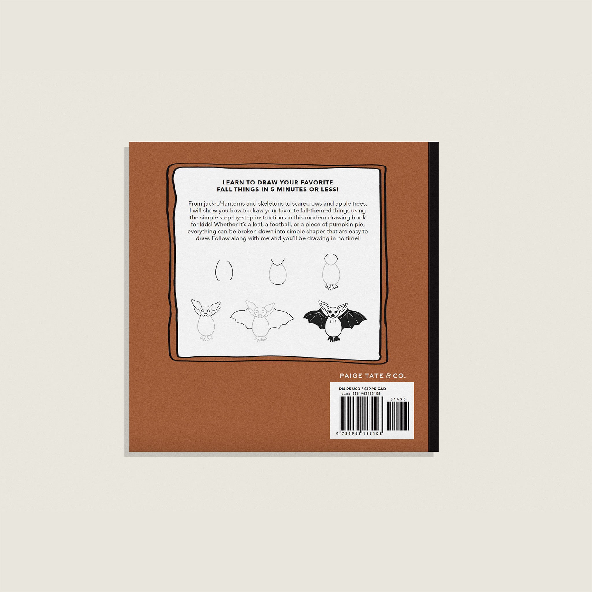 Fall Things: How to Draw Books for Kids
