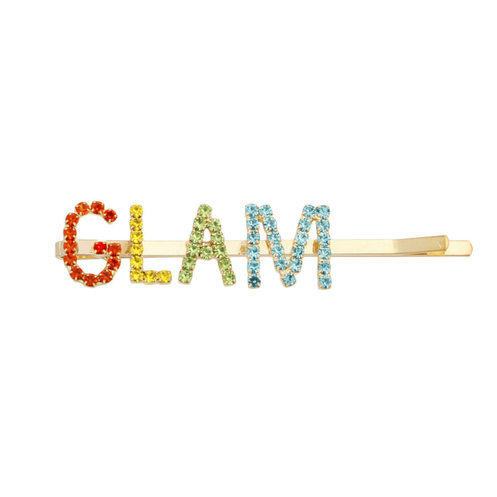 Bobby Pin Gold Multi Glam Stylish Hair Accessory