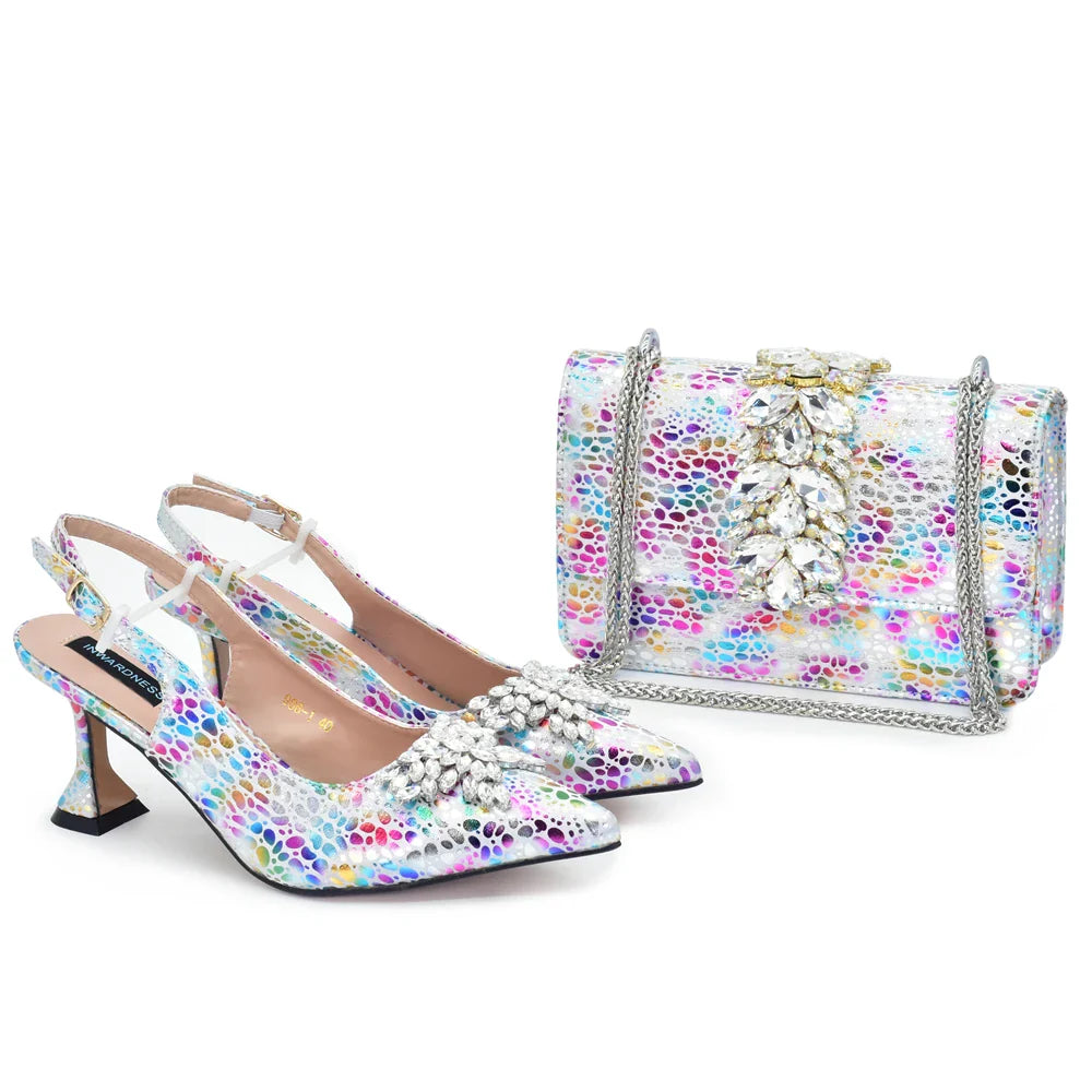 Italian Shoes And Bag Sets ED1-12