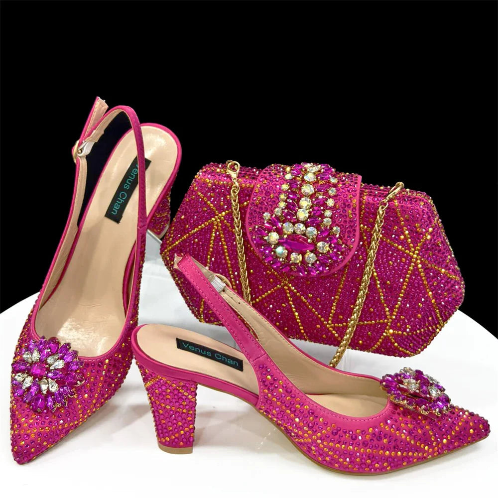 Italian Shoes And Bag Sets HDF1-39