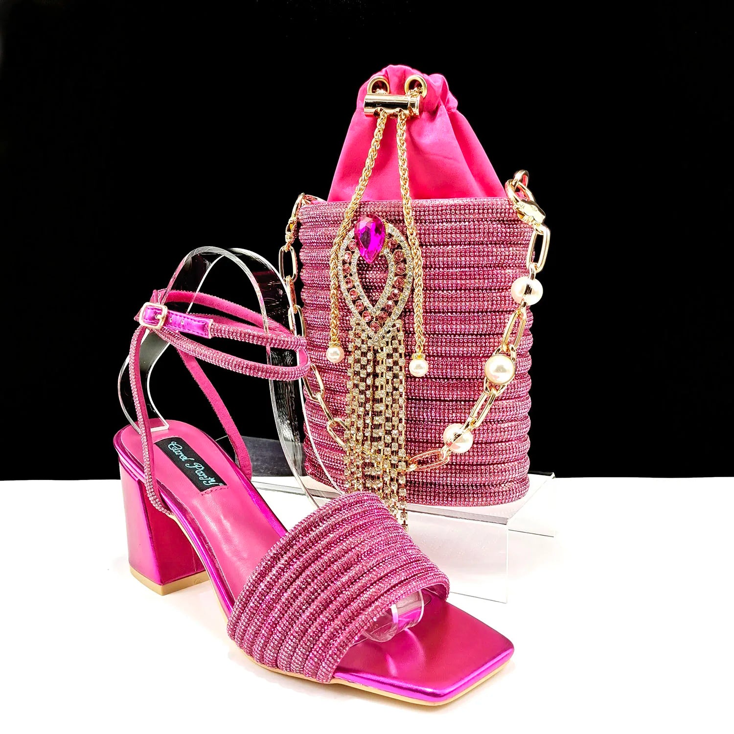 Lastest Ladies Shoes with Matching Bag Set HJJ1-23