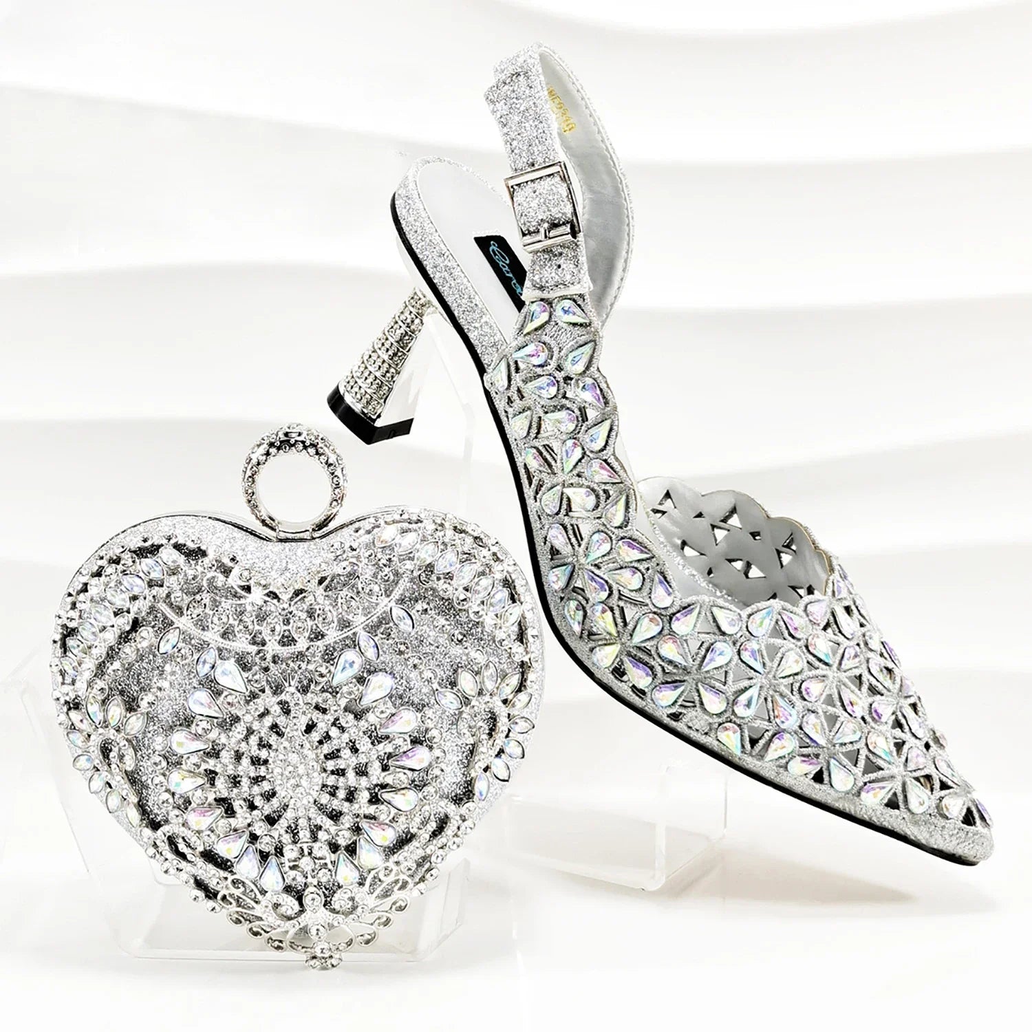 Lastest Italian Ladies Shoes with Matching Bag Set BGQ1-3