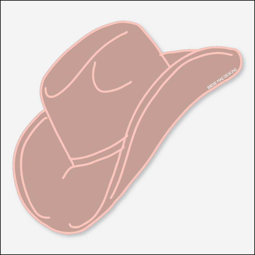 Cowboy Hat Sticker