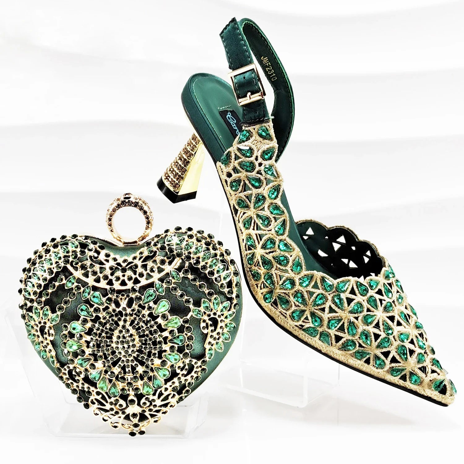 Lastest Italian Ladies Shoes with Matching Bag Set BGQ1-3