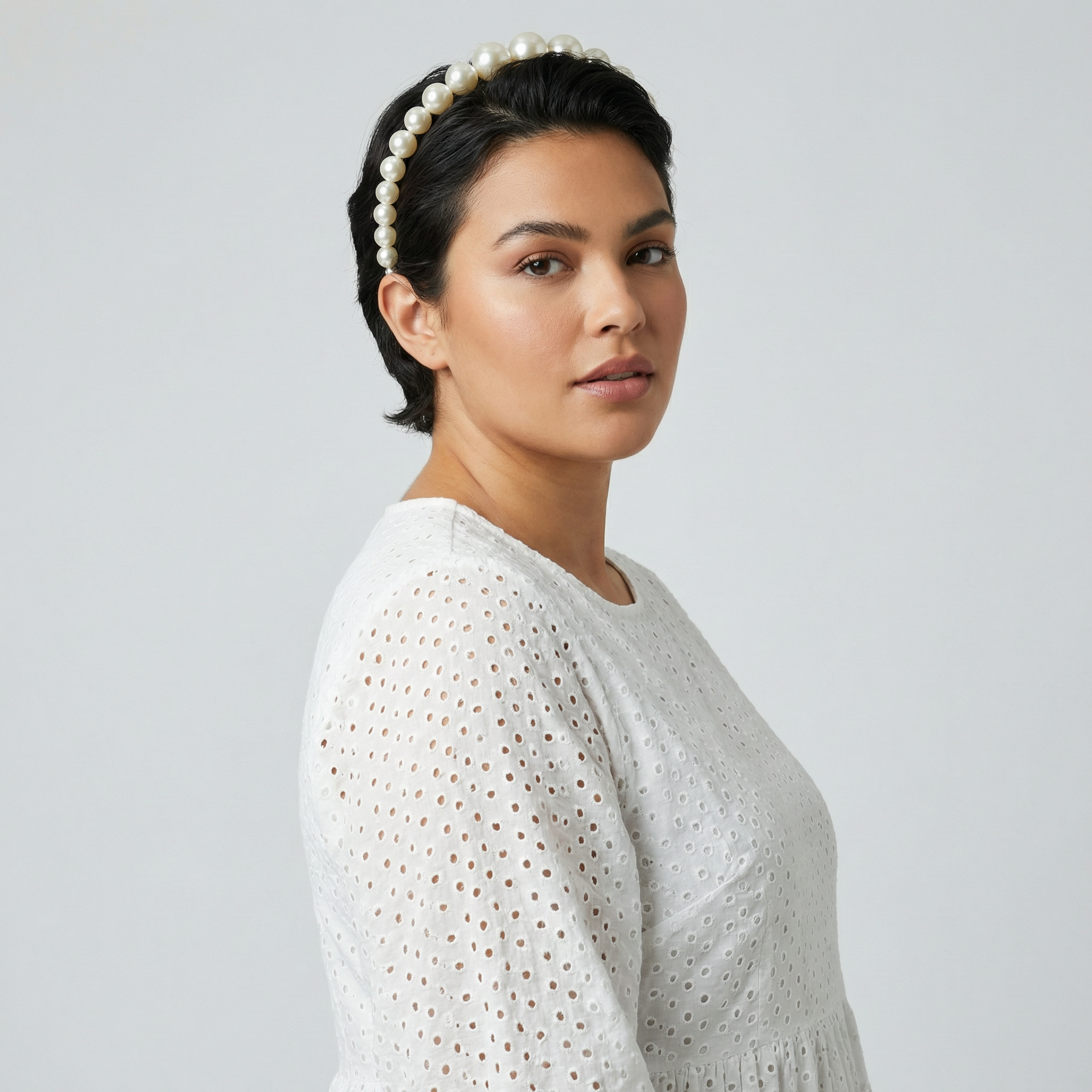 Shimmering Pearl Headband | Party or Bridal Hair Accessory