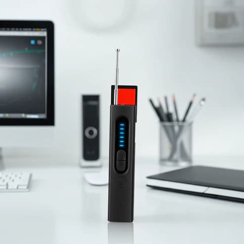 Wireless Signal & Hidden Camera Detector - Anti-Spy Bug Detector Device
