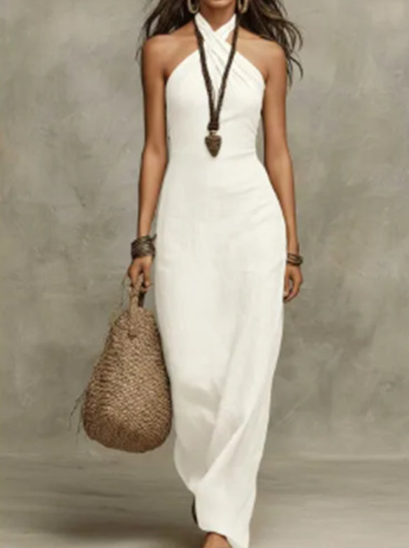 Women's Plus Size Jumpsuit – Casual Solid Color Relaxed Fit