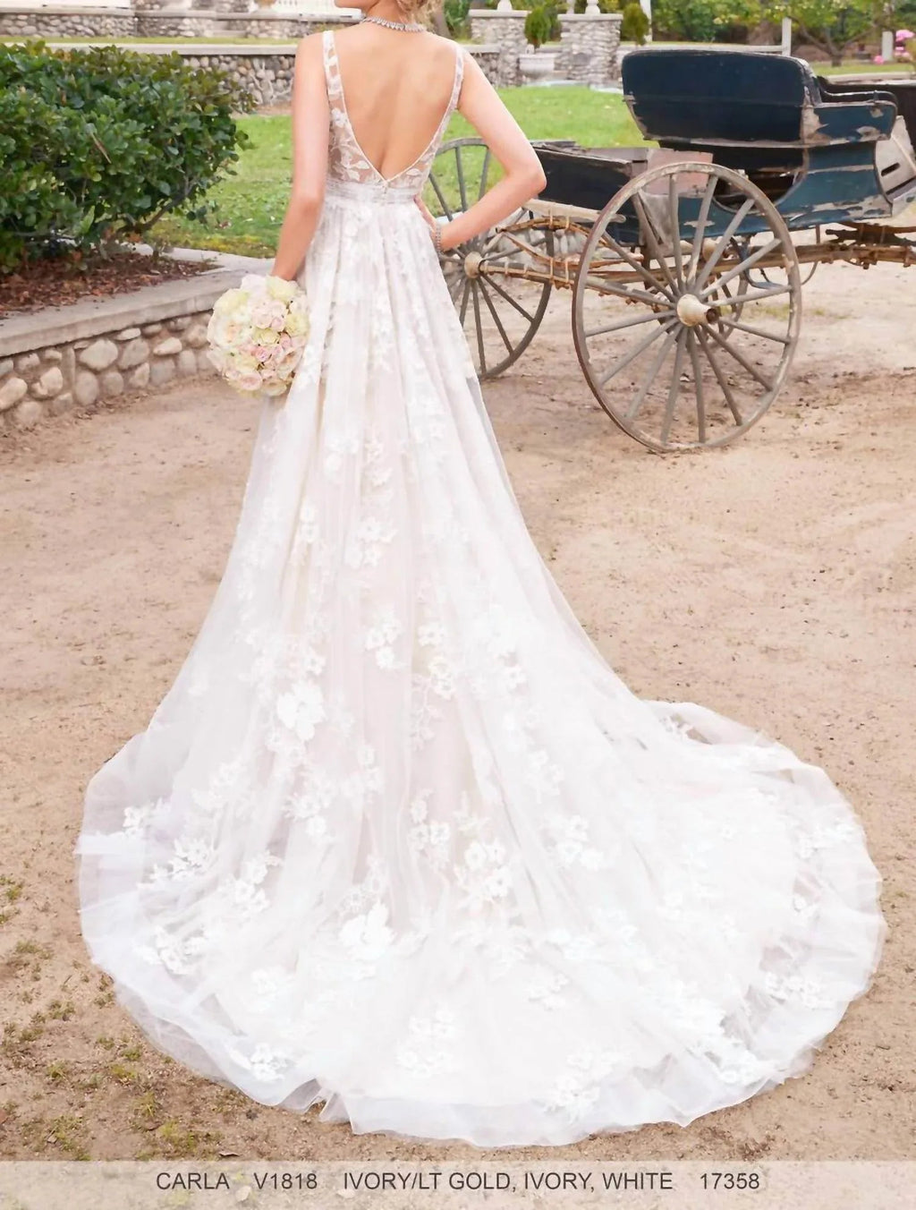 Carla A-line Wedding Dress