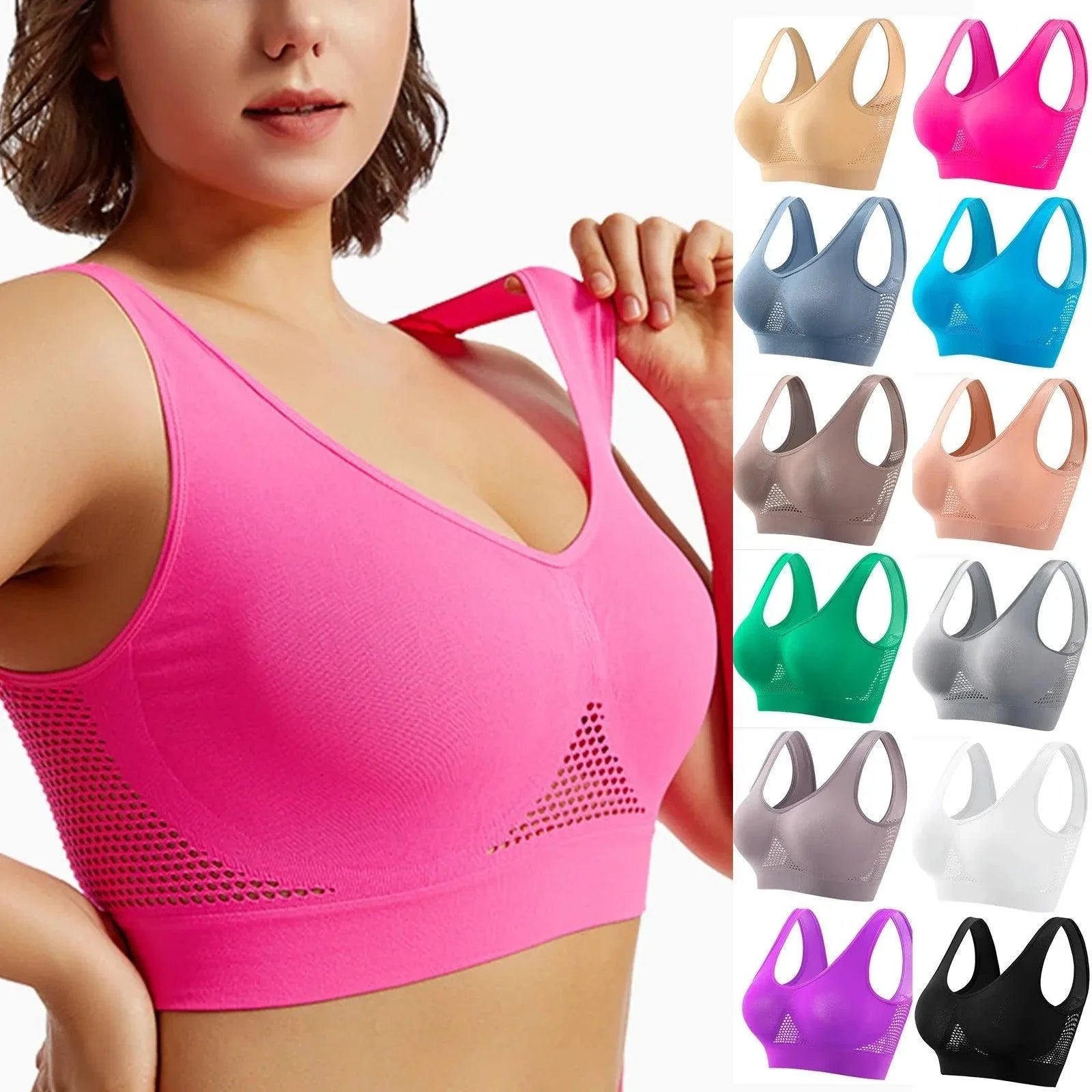 High-strength Anti-sag Sports Bra for Women's Yoga & Running