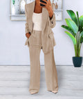 Women's Fashion Leisure Suit Trousers Suit