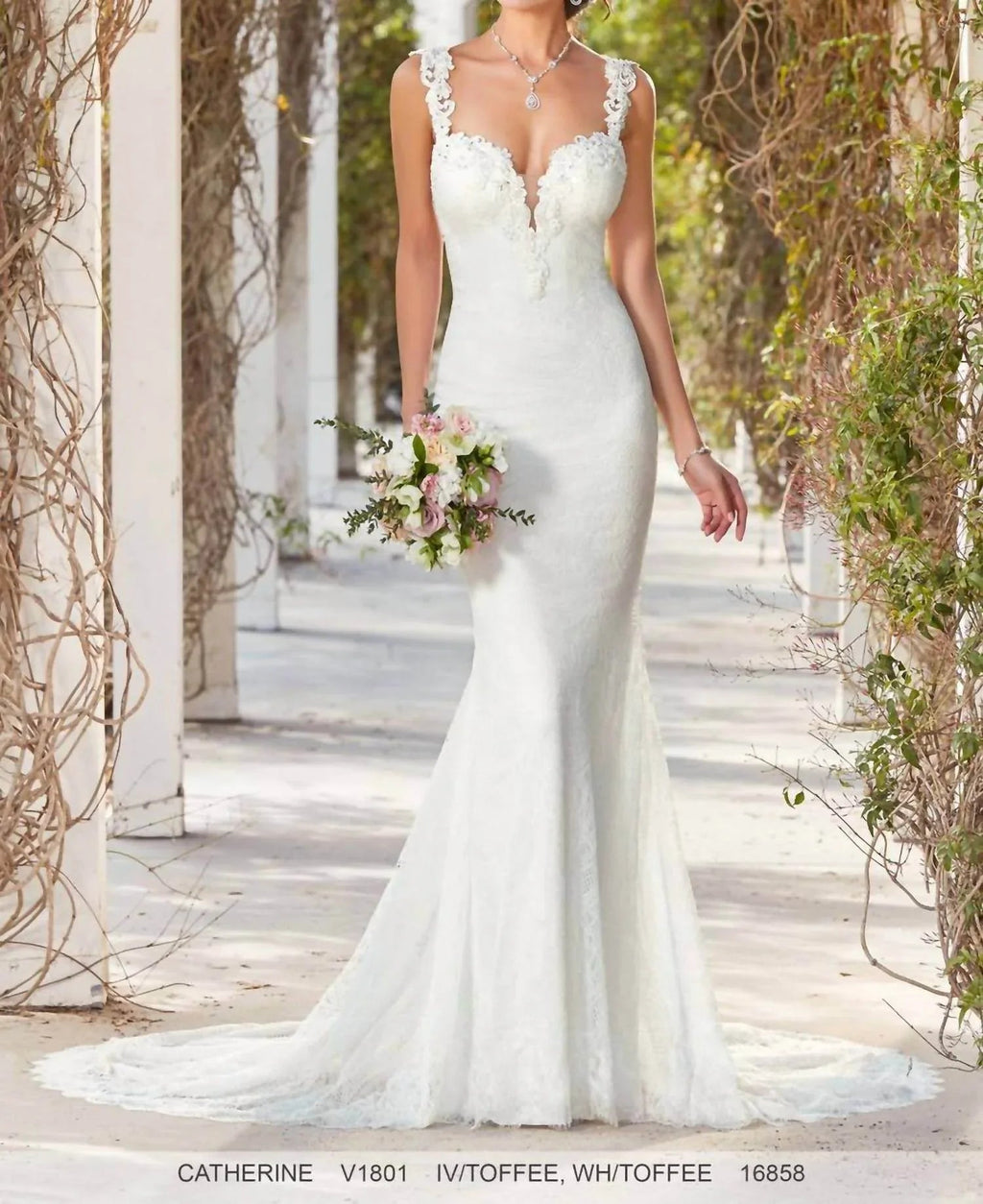 Catherine Netted Wedding Dress