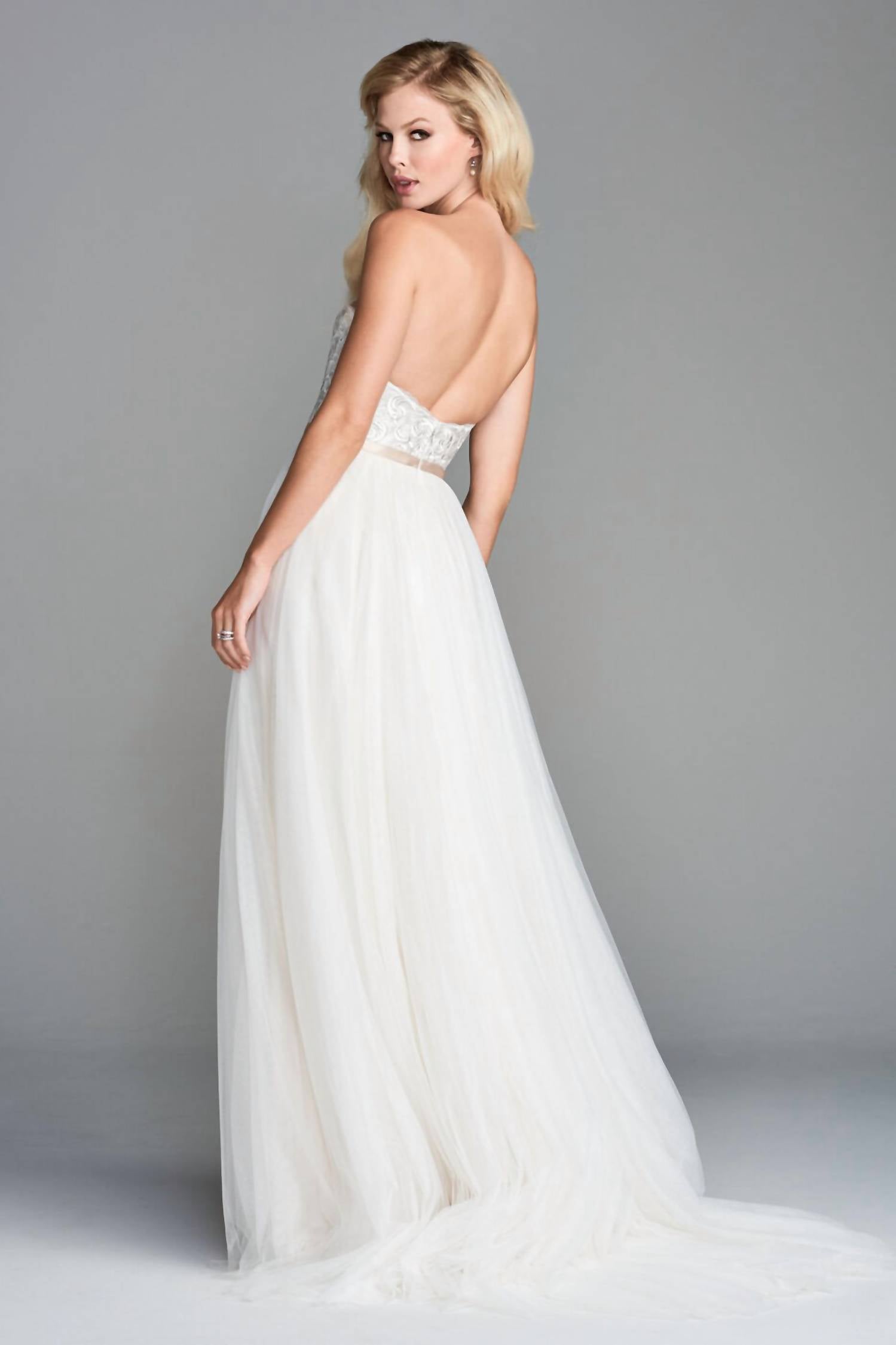 Yvaine Strapless A-line Bridal Dress