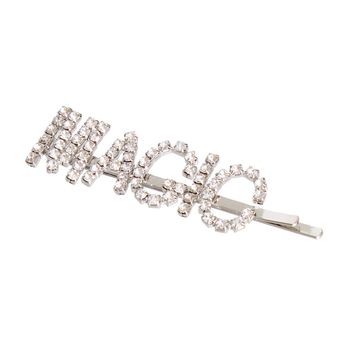 Hair Pin Silver Magic Sparkle Stylish Accessory