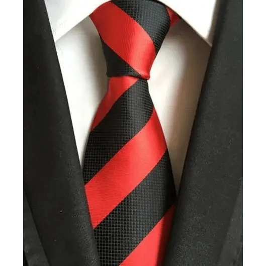 Vintage Business Neck Tie for Men Suit Wedding Party Necktie Formal Dress Classic Striped Men's tie 100% Silk Necktie For Men