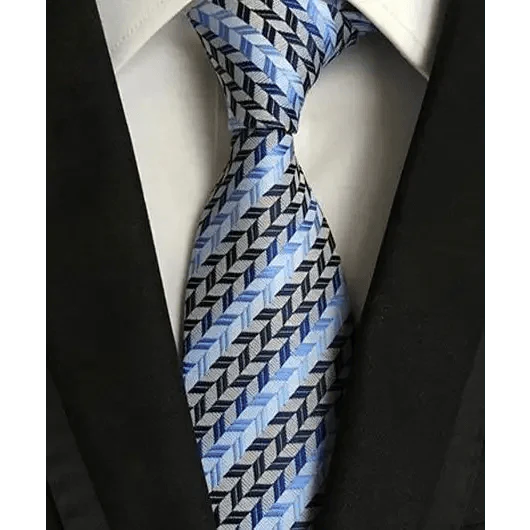 Vintage Business Neck Tie for Men Suit Wedding Party Necktie Formal Dress Classic Striped Men's tie 100% Silk Necktie For Men